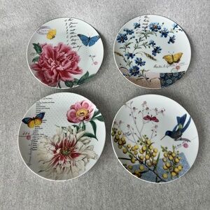 Fringe Studio Vintage Dessert-Side Plates: Set of 4